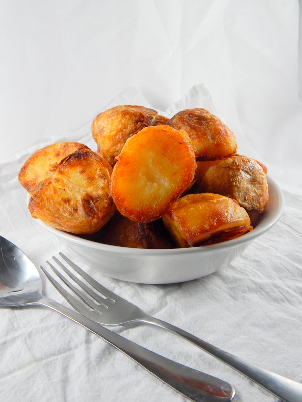 Goose Fat Roast Potatoes - Supergolden Bakes