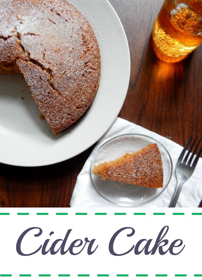 Lovely, tasty, and not too sweet - this recipe for cider cake is a real treat!