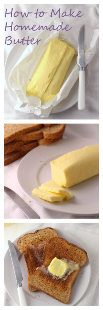 How to Make Homemade Butter Recipe