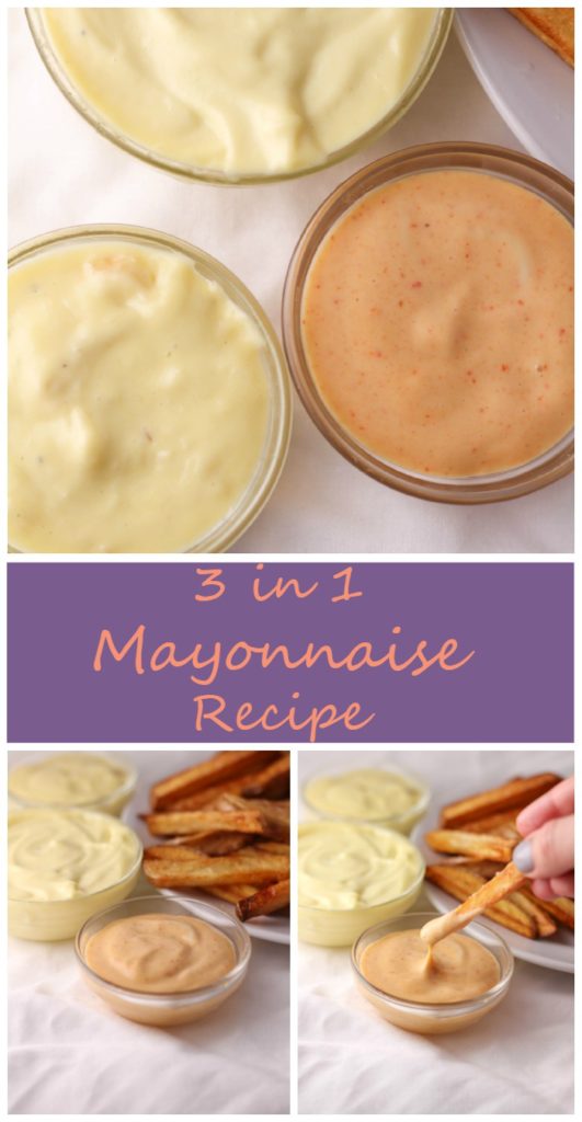 3 in 1 Mayonnaise Recipe