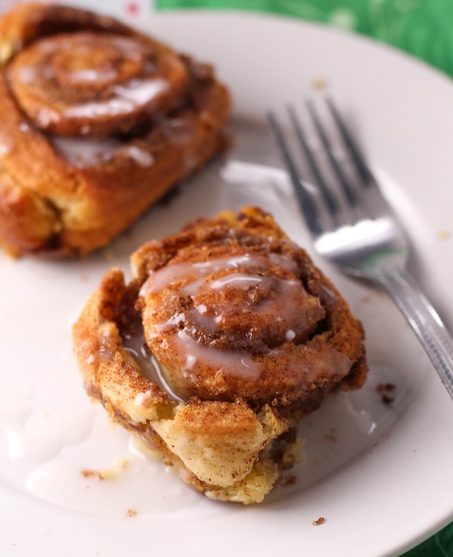 Iced Cinnamon Buns