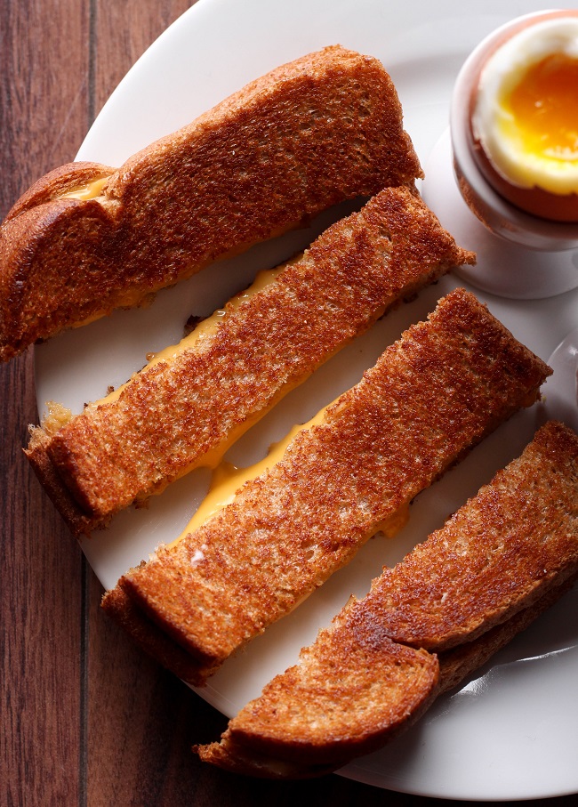 Grilled Cheese Soldiers
