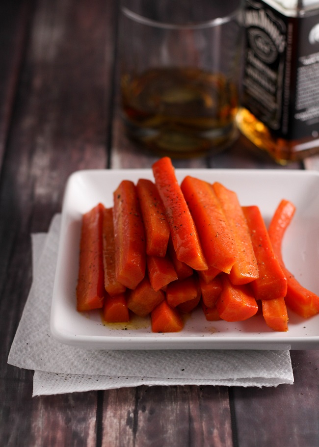 Jack Daniels Glazed Carrots