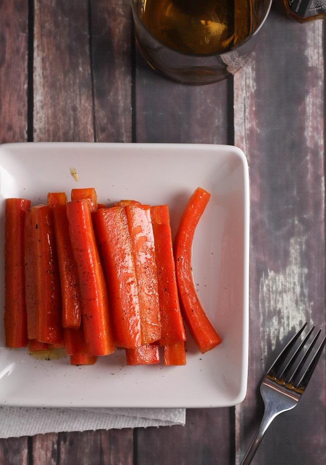 Jack Daniels Glazed Carrots