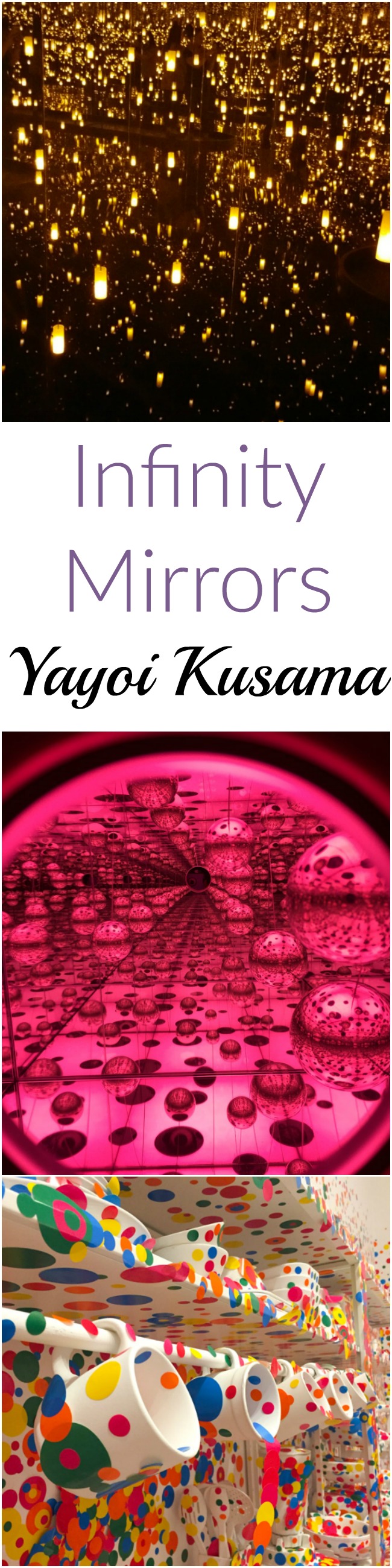 Infinity Mirrors by Yayoi Kusama is an immersive art experience worth the visit! 