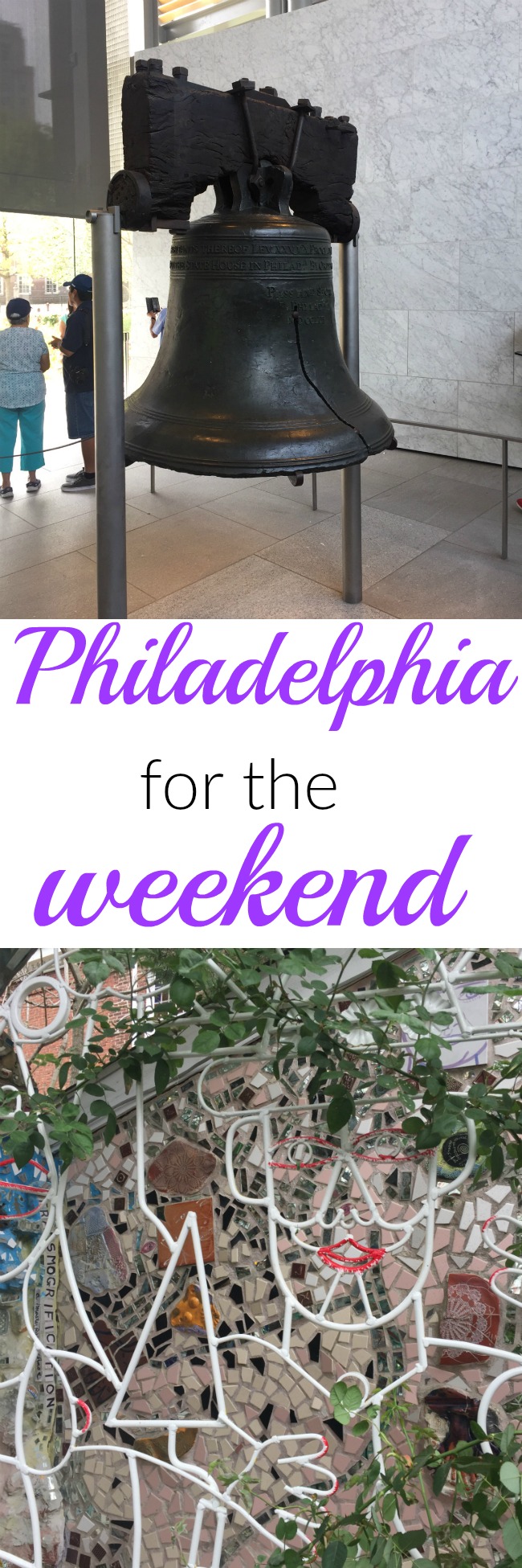 Lots to do during a weekend in Philadelphia. Check out this post for ideas on where to eat, historic sites to visit, and places to see amazing art. www.cookingismessy.com