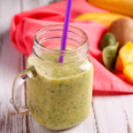 Banana Kiwi Mango Green Smoothie