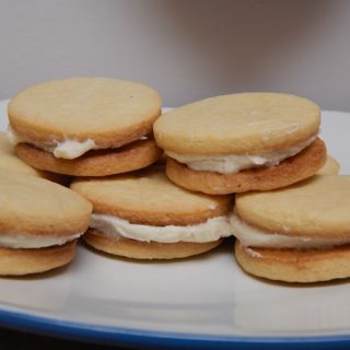 Grapefruit Sandwich Cookies