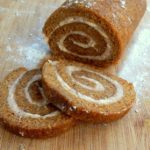 Pumpkin Rolls with Cinnamon Cream Cheese Filling