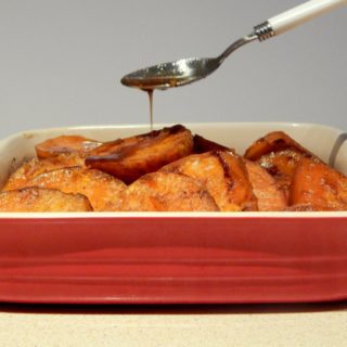 Cinnamon Glazed Sweet Potatoes