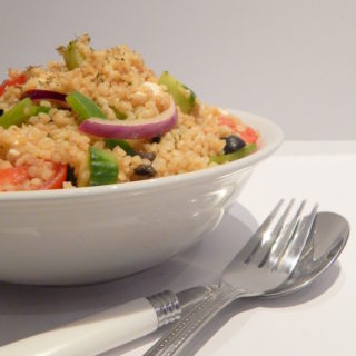 Bulgur Greek Salad