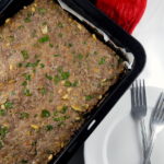 Beef, Lamb and Bulgur Meatloaf