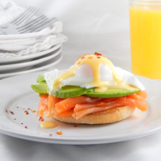 Eggs Royale with Avocado