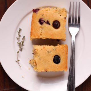 Blueberry Thyme Cornbread