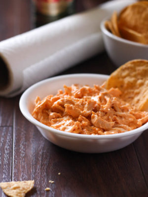 Buffalo Chicken Dip - Cooking is Messy