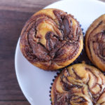 Nutella Pumpkin Muffins