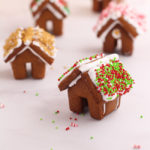 Mini Gingerbread House Cookies