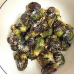 Rosemary Brussels Sprouts with Pine Nuts and Parmesan Cheese