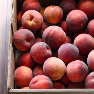 20 pounds of peaches